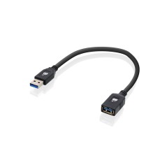 "IOGEAR USB 3.0 Extension Cable Male - G2LU3AMF - High-Speed Connectivity and Durability"